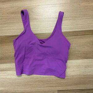 lululemon athletica Align Purple Tank Top